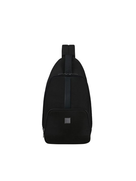 Samsonite 146476 - POLYESTER - NOIR sac homme style holster samsonite sacksquare banane d'epaule