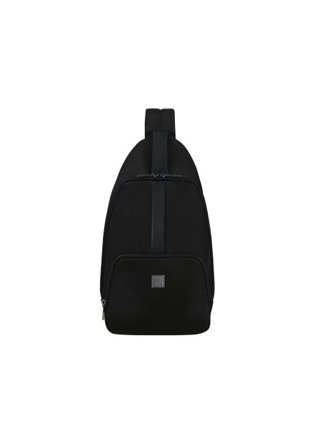 Samsonite 146476 - POLYESTER - NOIR sac homme style holster samsonite sacksquare banane-d-epaule