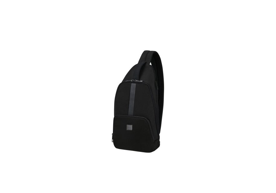 Samsonite 146476 - POLYESTER - NOIR sac homme style holster samsonite sacksquare banane d'epaule
