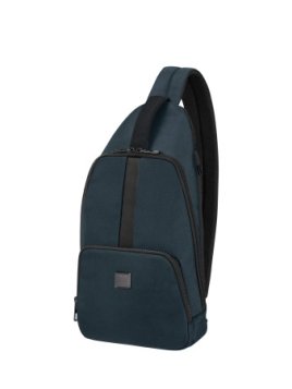 Samsonite 146476 - POLYESTER - BLEU sac homme style holster samsonite sacksquare banane d'epaule