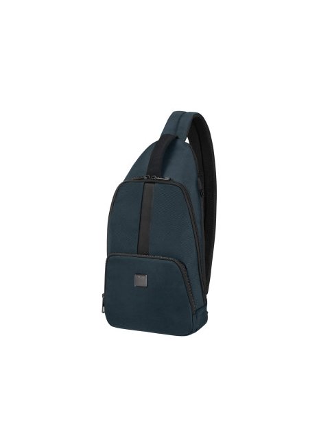 Samsonite 146476 - POLYESTER - BLEU sac homme style holster samsonite sacksquare banane-d-epaule