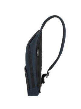 Samsonite 146476 - POLYESTER - BLEU sac homme style holster samsonite sacksquare banane d'epaule