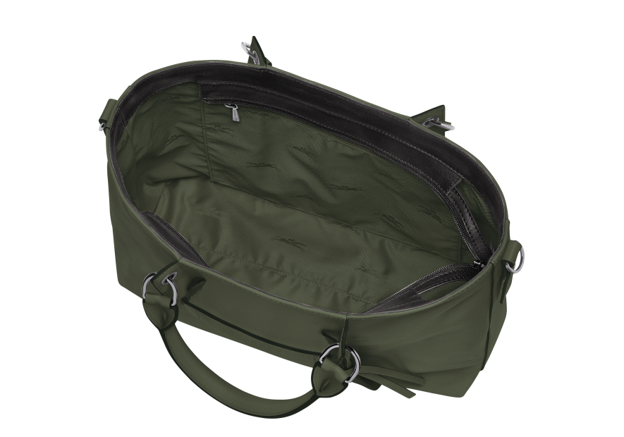 Longchamp 10198HCV - CUIR DE VEAU - KAKI sac cabas l 3d Sacs à mains