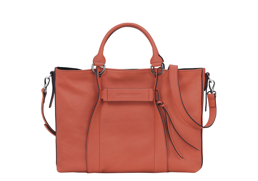 Longchamp 10198HCV - CUIR DE VEAU - SIENNE sac cabas l 3d Sacs à mains