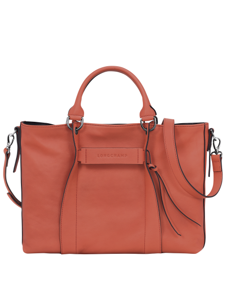 Longchamp 10198HCV - CUIR DE VEAU - SIENNE sac cabas l 3d sacs-a-mains