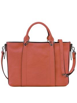 Longchamp 10198HCV - CUIR DE VEAU - SIENNE sac cabas l 3d Sacs à mains