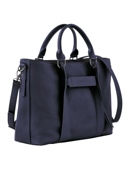 Longchamp 10198HCV - CUIR DE VEAU - MYRTIL sac cabas l 3d Sacs à mains