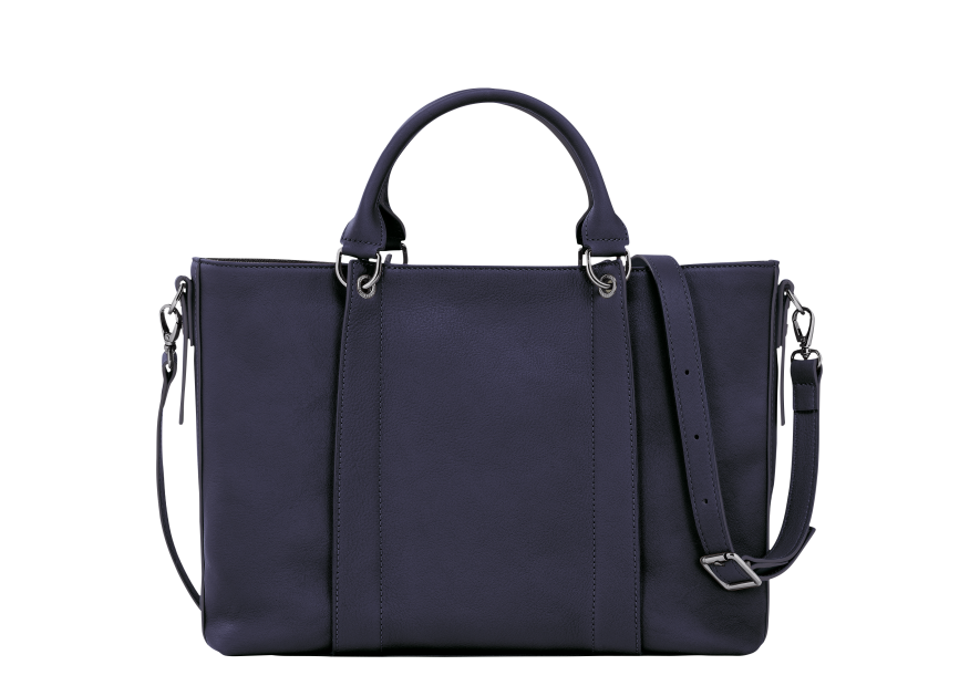 Longchamp 10198HCV - CUIR DE VEAU - MYRTIL sac cabas l 3d Sacs à mains