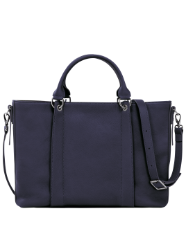 Longchamp 10198HCV - CUIR DE VEAU - MYRTIL sac cabas l 3d Sacs à mains