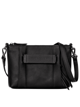 Longchamp 10199HCV - CUIR DE VEAU - NOIR sac bandoulière s longchamp 3d Sacs à mains