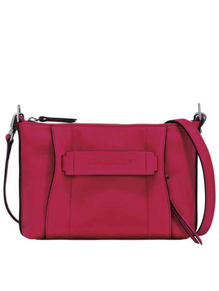 Longchamp 10199HCV - CUIR DE VEAU - MAGENT sac bandoulière s longchamp 3d Sacs à mains