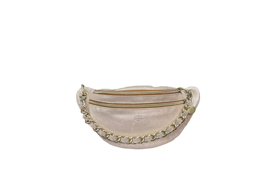 Mila Louise PETRA X - CUIR DE VACHETTE PAILL mila louise- x- banane Loisirs