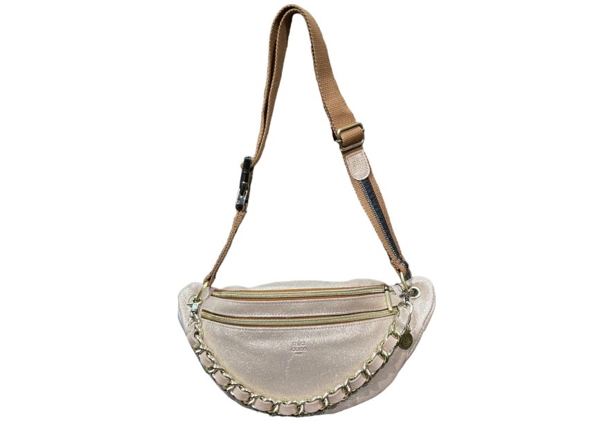 Mila Louise PETRA X - CUIR DE VACHETTE PAILL mila louise- x- banane Loisirs