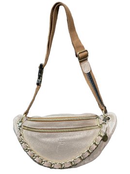 Mila Louise PETRA X - CUIR DE VACHETTE PAILL mila louise- x- banane Loisirs