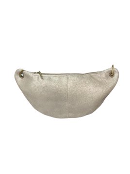 Mila Louise PETRA X - CUIR DE VACHETTE PAILL mila louise- x- banane Loisirs