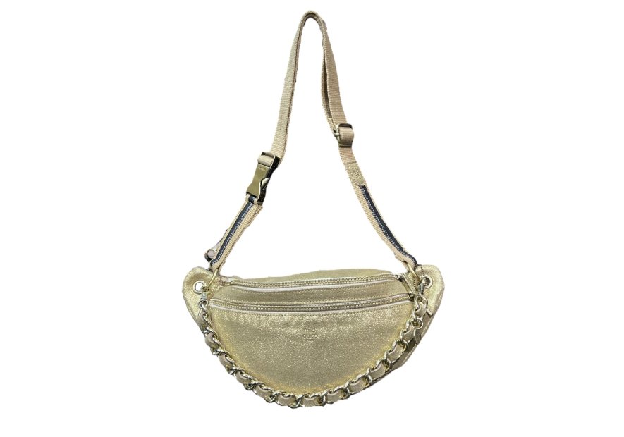 Mila Louise PETRA X - CUIR DE VACHETTE PAILL mila louise- x- banane Loisirs