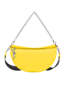 Longchamp 10224/HDS - CUIR DE VEAU - JAUNE sac bandoulière s smile sacs-a-mains