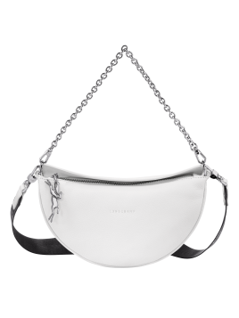 Longchamp 10224/HDS - CUIR DE VEAU - BLANC sac bandoulière s smile Sacs à mains