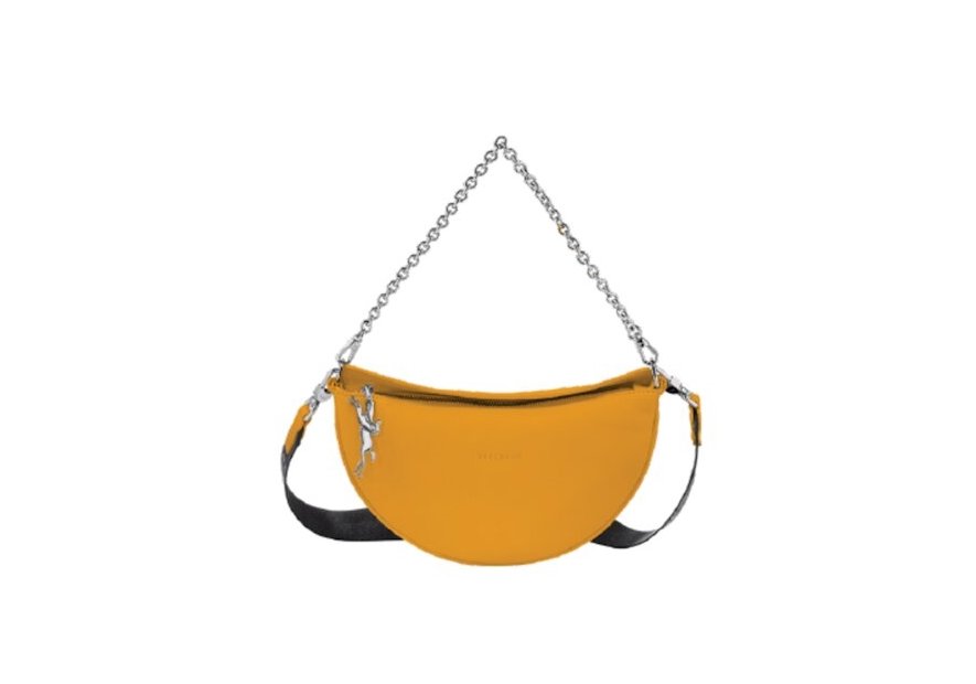 Longchamp 10224/HDS - CUIR DE VEAU - ORANG sac bandoulière s smile Sacs à mains
