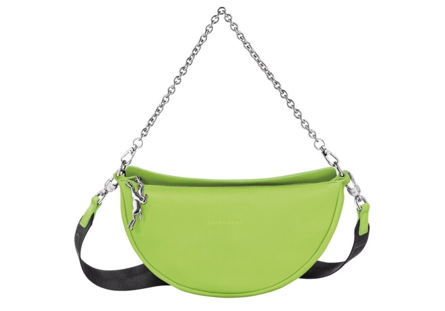 Longchamp 10224/HDS - CUIR DE VEAU - VERT  sac bandoulière s smile Sacs à mains