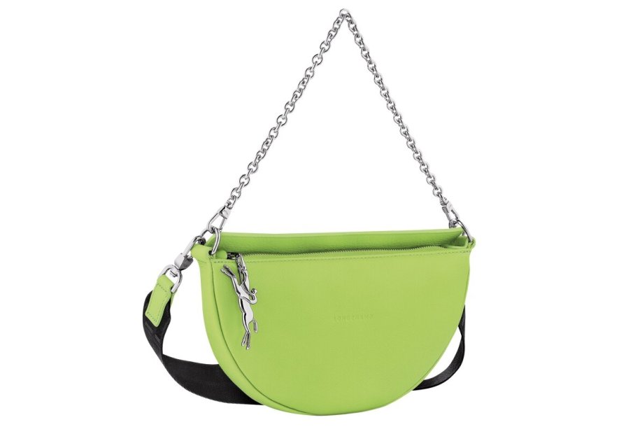 Longchamp 10224/HDS - CUIR DE VEAU - VERT  sac bandoulière s smile Sacs à mains