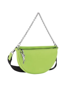 Longchamp 10224/HDS - CUIR DE VEAU - VERT  sac bandoulière s smile Sacs à mains