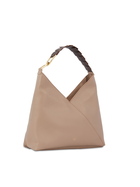 Lancel A12510 - CUIR DE VACHETTE - NATU sac hobo lancel pagode sacs-a-mains
