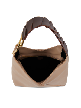 Lancel A12510 - CUIR DE VACHETTE - NATU sac hobo lancel pagode Sacs à mains