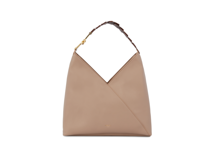 Lancel A12510 - CUIR DE VACHETTE - NATU sac hobo lancel pagode Sacs à mains