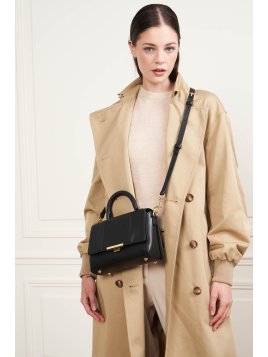 Lancaster 480-035 - CUIR DE VACHETTE - NOI lancaster - sésame trinity - sac rabat m Sacs à mains