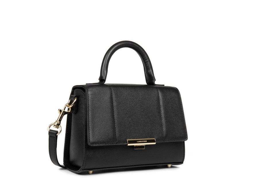 Lancaster 480-035 - CUIR DE VACHETTE - NOI lancaster - sésame trinity - sac rabat m Sacs à mains