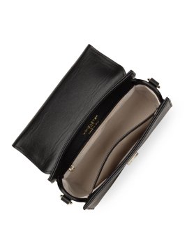 Lancaster 480-035 - CUIR DE VACHETTE - NOI lancaster - sésame trinity - sac rabat m Sacs à mains