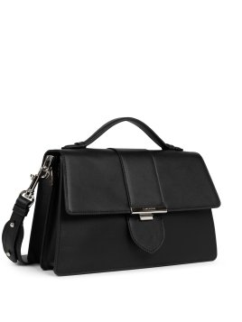 Lancaster 531-011 - CUIR DE VACHETTE - NOI porté main paris ily m lancaster Sacs à mains