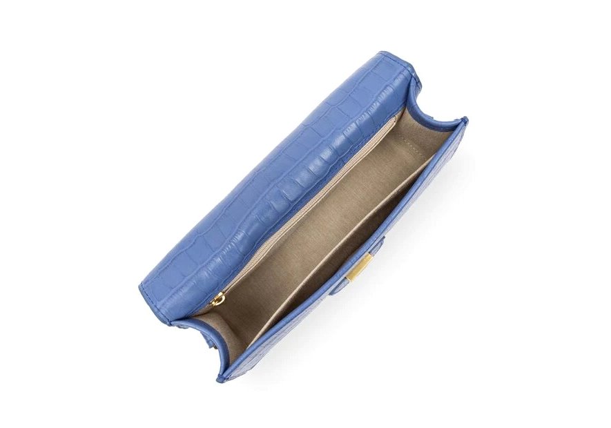 Lancaster 531-013 - CUIR DE VACHETTE FACON croco ily-sac baguette Sacs à mains