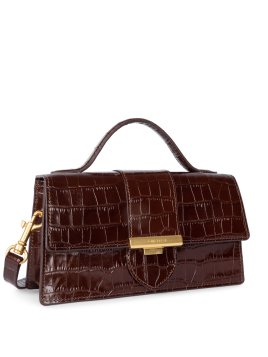 Lancaster 531-013 - CUIR DE VACHETTE FACON croco ily-sac baguette Sacs à mains