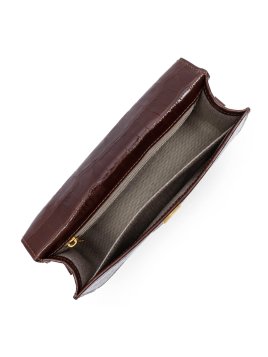 Lancaster 531-013 - CUIR DE VACHETTE FACON croco ily-sac baguette Sacs à mains