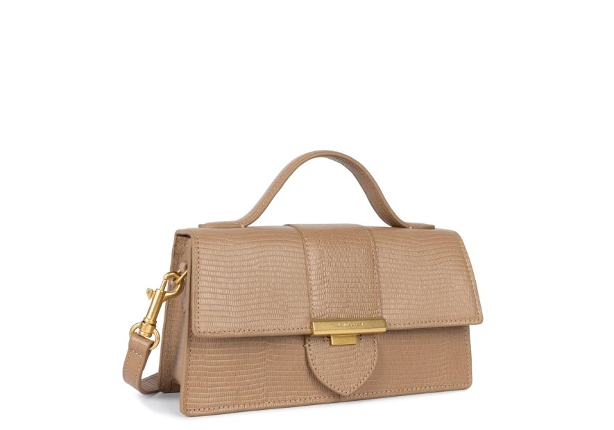 Lancaster 531-013 - CUIR DE VACHETTE - SAB croco ily-sac baguette Sacs à mains