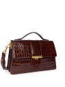 Lancaster 531-014 - CUIR DE VACHETTE FAÇON lancaster-croco ily-sac baguette sacs-a-mains