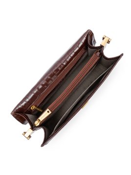 Lancaster 531-014 - CUIR DE VACHETTE FAÇON lancaster-croco ily-sac baguette Sacs à mains