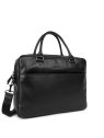 Lancaster 320-31 - CUIR DE VACHETTE - NOIR porte document soft vintage sac-business