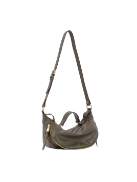 Lancel A12527 - CUIR DE VACHETTE - KAKI sac banane lancel origami Sacs à mains