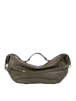 Lancel A12527 - CUIR DE VACHETTE - KAKI sac banane lancel origami Sacs à mains