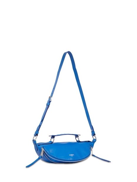 Lancel A12527 - CUIR DE VACHETTE - BLEU sac banane lancel origami sacs-a-mains