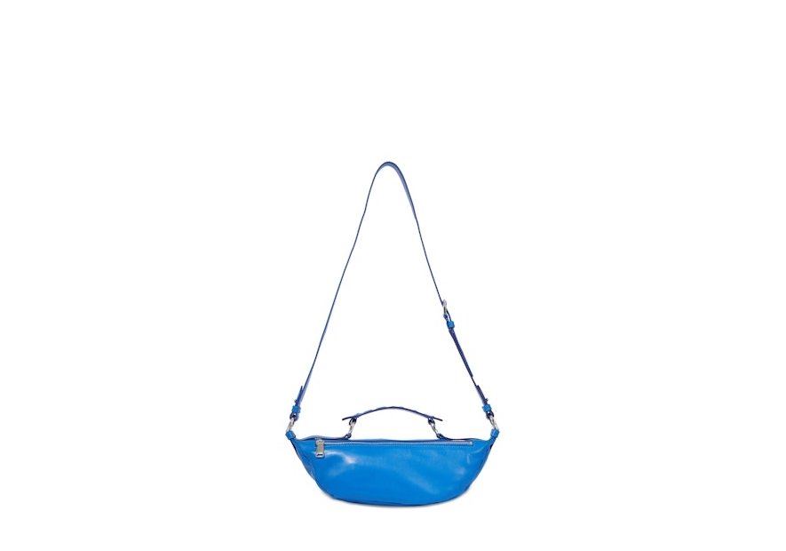 Lancel A12527 - CUIR DE VACHETTE - BLEU sac banane lancel origami Sacs à mains