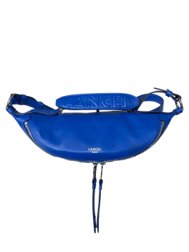 Lancel A12527 - CUIR DE VACHETTE - BLEU sac banane lancel origami Sacs à mains