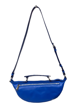 Lancel A12527 - CUIR DE VACHETTE - BLEU sac banane lancel origami Sacs à mains