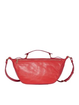 Lancel A12528 - CUIR DE VACHETTE - ROUG sac banane s lancel origami Sacs à mains