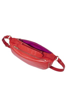 Lancel A12528 - CUIR DE VACHETTE - ROUG sac banane s lancel origami Sacs à mains