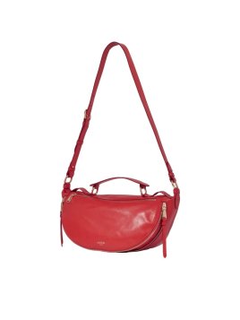 Lancel A12528 - CUIR DE VACHETTE - ROUG sac banane s lancel origami Sacs à mains