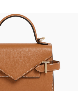 Le Tanneur TEMI1006 - CUIR DE VACHETTE - TA le tanneur- emilie- trotteur à rabat Sacs à mains